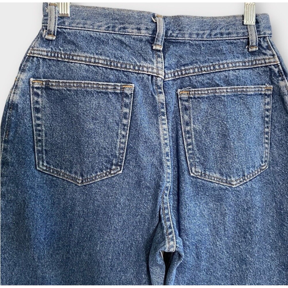 Vintage Wrangler Jeans Womens 26 x 25.5 Mom Blue Denim Tapered Leg High Waist - Picture 5 of 13